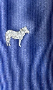 Embroidered Horse Classic Tie