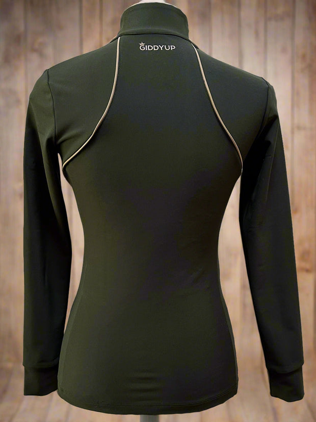 NEW Ladies & Teen Clara Olive Green Base Layer