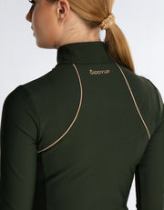 NEW Ladies & Teen Clara Olive Green Base Layer