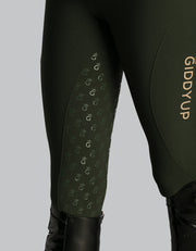 NEW Ladies & Teen Clara Olive Green Tights