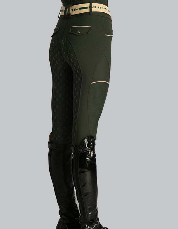 NEW Ladies & Teen Clara Olive Green Tights