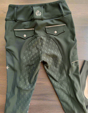 NEW Ladies & Teen Clara Olive Green Tights