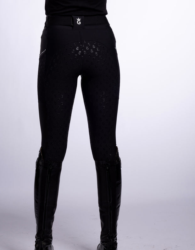 Elizabeth Lace Detail Horse Riding Tights