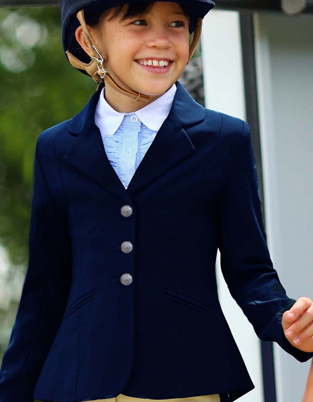 Georgina Navy Youth Equestrian Open Show Jacket