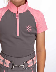 Girls Ivy EliteFlow Riding Shirt
