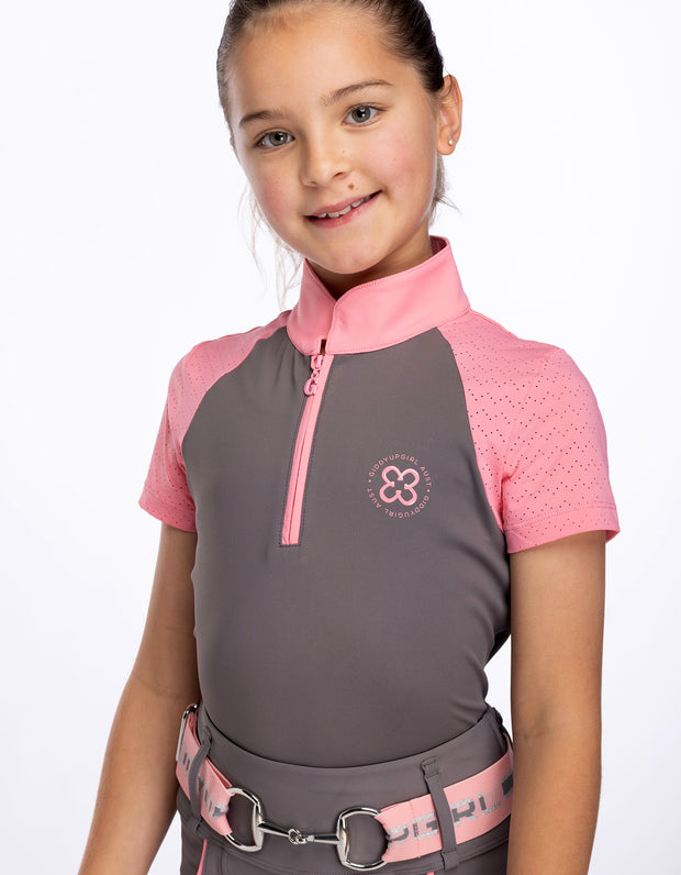 Girls Ivy EliteFlow Riding Shirt