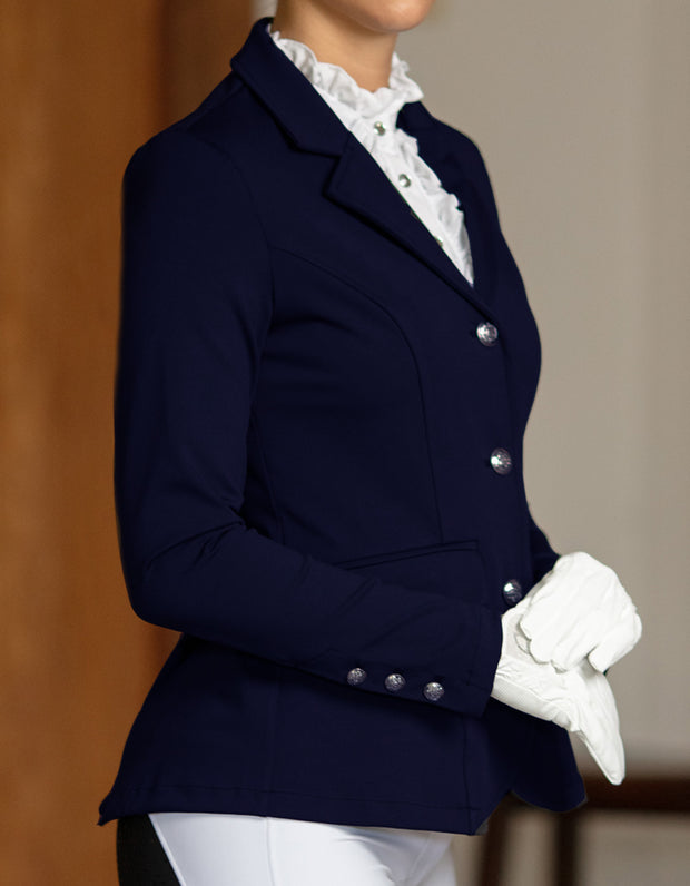 Ava Navy Stretch Show Jacket