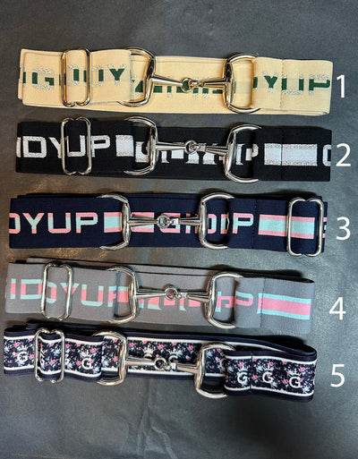 Ladies Giddyup Logo Belts