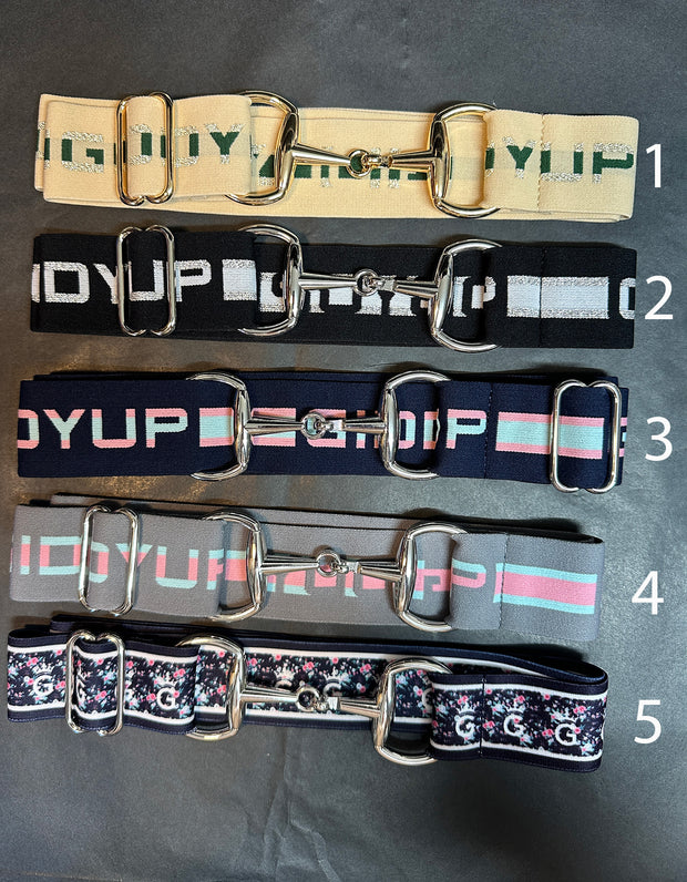Ladies Giddyup Logo Belts