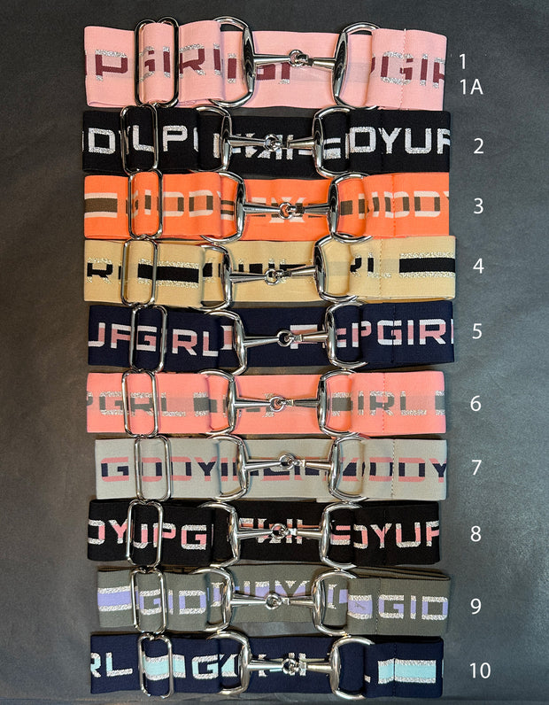 Giddyupgirl Logo Belts