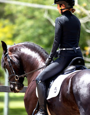 NEW Ladies & Teen Mauve Black on Black Base Layer