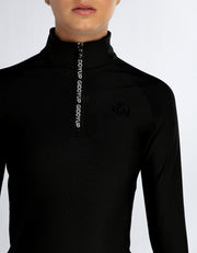 NEW Ladies & Teen Mauve Black on Black Base Layer