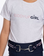 Girls Mixie Cotton Riding Tee