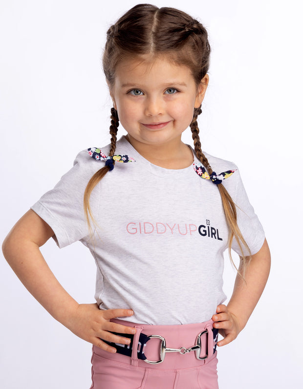 Girls Mixie Cotton Riding Tee