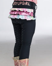 NEW Girls Poppy Frill Horse Riding Tights