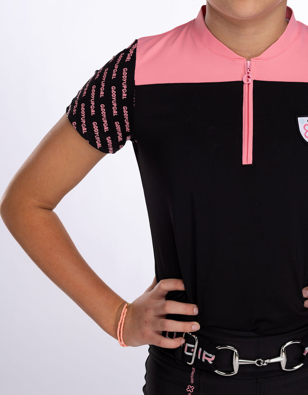 Girls Remi EliteFlow Riding Shirt