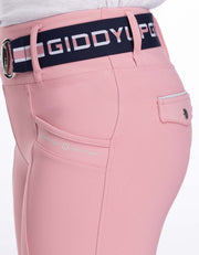 Girls Willow Pink Horse Riding Tights