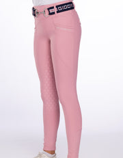 Girls Willow Pink Horse Riding Tights