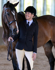 Ladies & Teen Two-Tone Garland CREAM & BROWN JODHPURS