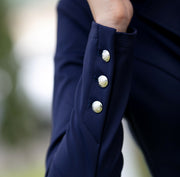Ava Navy Stretch Show Jacket
