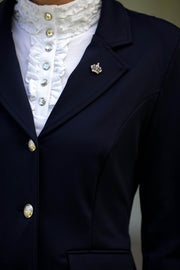 Ava Navy Stretch Show Jacket
