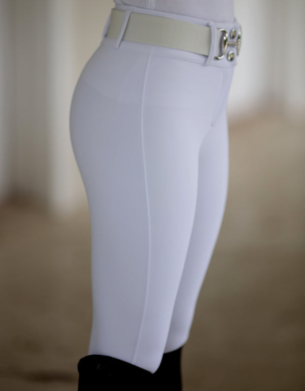 Girls White Best Presented Jodhpurs