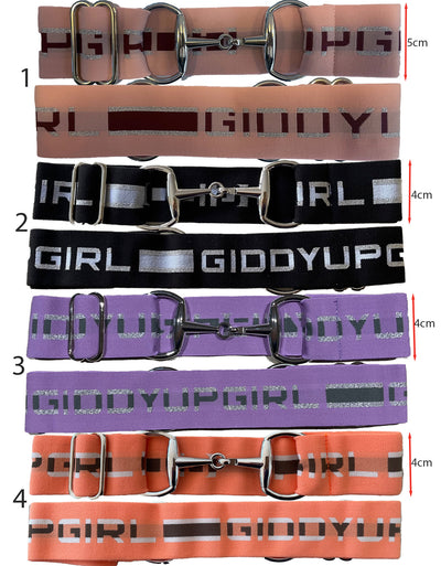 Giddyupgirl Logo Belts