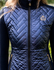 Ladies Auroa Navy Warm Up Jacket