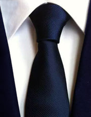 Navy Zipper Tie
