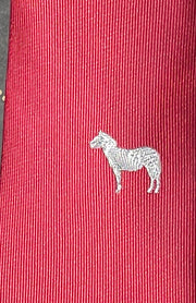 Embroidered Horse Classic Tie
