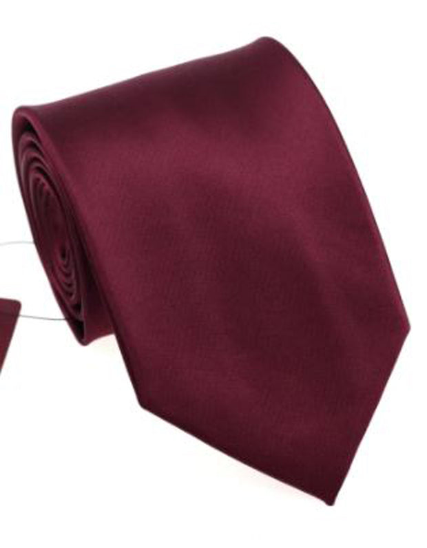 Burgundy/Maroon Zipper Equestrian Neck Tie