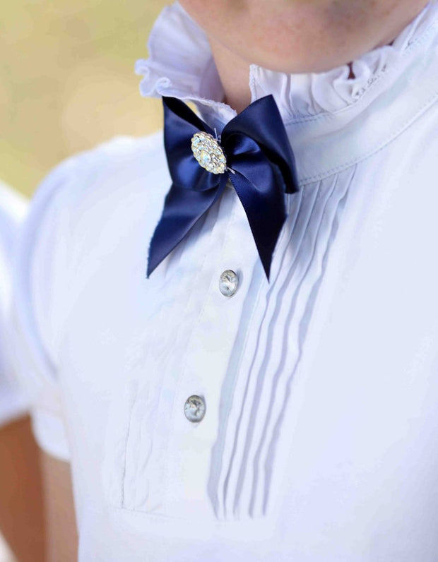 Girls Ruffle Neck Show Shirt