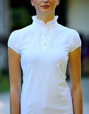 Ladies Equestrian Ruffle Shirt