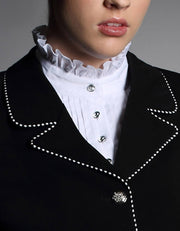 Ladies Equestrian Ruffle Shirt