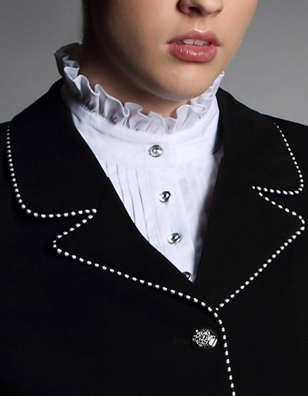 Ladies Equestrian Ruffle Shirt