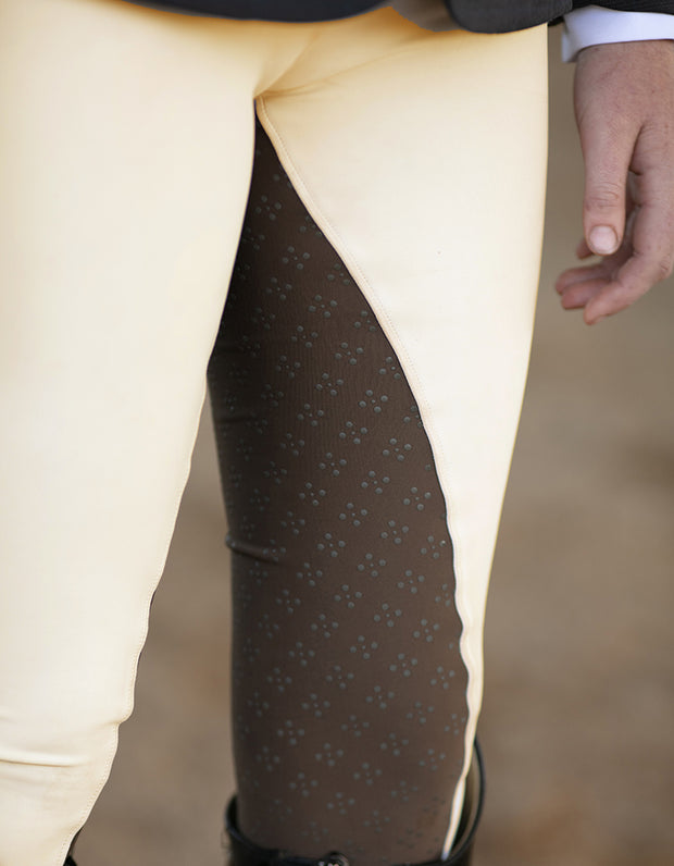 Ladies & Teen 2-Tone Cream & BROWN Garland BREECHES