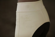 Youth 2 Tone Cream & Brown Garland Show Jodhpurs