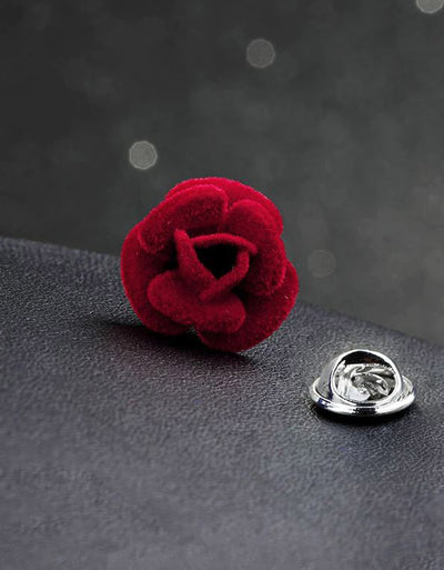 Red Felt Rosette