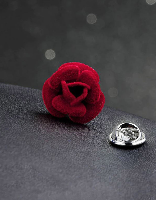 Red Felt Rosette